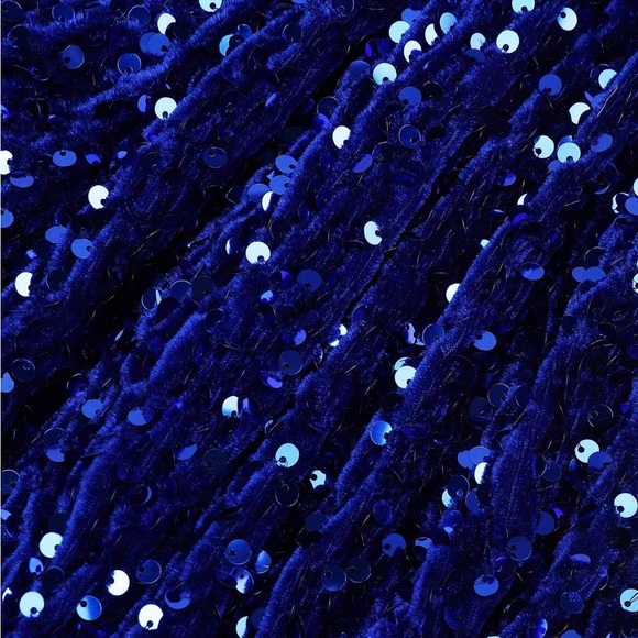 Royal Blue Mermaid Gown - Picture 10 of 11